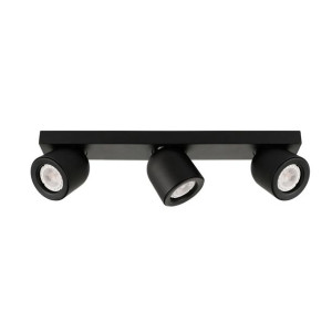 Nuora lampa sufitowa spot 3-punktowa czarna Italux