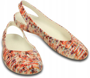 Baleriny Damskie Buty Crocs Olivia Flat 36,5