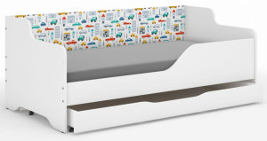 Łóżko dziecięce LILU 160x80 AUTKA