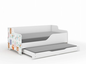 Łóżko dziecięce LILU 160x80 LAS z funkcją spania