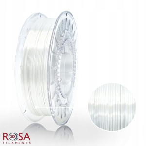 Filament ROSA 3D PLA SILK 1,75mm 800g Biały White