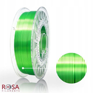 Filament ROSA3D PLA SILK 1,75mm 800g Zielony Green
