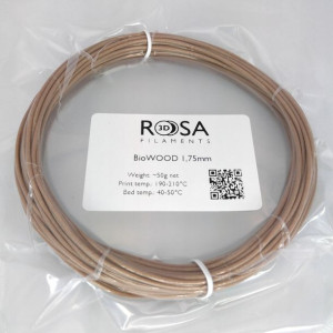 ROSA 3D Filament BioWOOD 1,75mm 50g