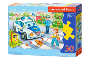 Puzzle 30 el. Way to School