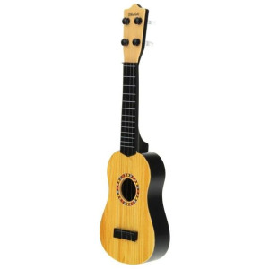 Gitara Ukulele dla Dzieci Kostka do Gry naturalna