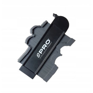 PRO szablon glazurniczy z magnesem wzornik kształtów z blokadą 125mm(15132)
