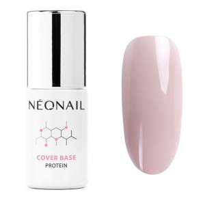 NeoNail Baza hybrydowa Cover Base Protein Sand Nude 7,2 ml