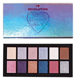 Revolution Unicorns Heart Paletka 12 Cieni Do Powiek