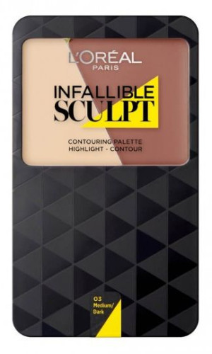 L'oreal Paletka Do Konturowania Twarzy 03 Medium/dark 10g