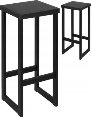 Hoker Metalowy Loft 74cm - taboret stolek KOLORY