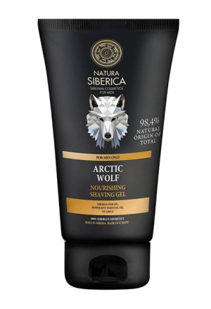 Natura Siberica Odżywczy Transparentny Żel Do Golenia 150ml