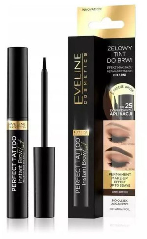 Eveline Żelowy Tint Do Brwi Dark Brown 6 Ml
