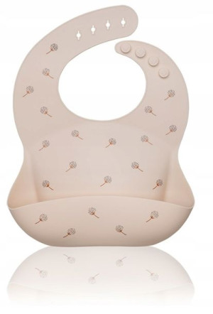 Petite&Mars Śliniak Silik. Sam Beige Latawce