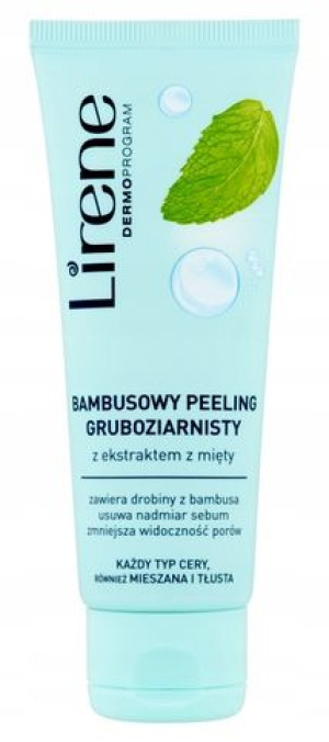 Lirene Bambusowy Peeling-twarz Ekstrakt Z Mięty