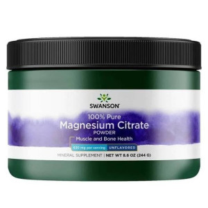 Cytrynian magnezu - 100% czystości (244 g)