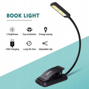 Lampka Biurkowa Led Na Klips Usb Omeril