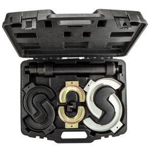 Ściągacz do sprężyn z wymiennymi końcówkami + walizka Neo Tools 11-797