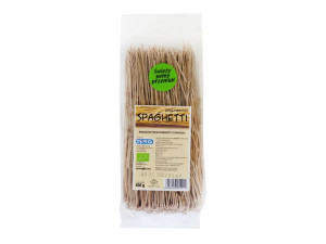 Ekologiczny makaron pełnoziarnisty spaghetti 400g