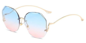 Okulary Damskie Przeciwsłoneczne Gradient Blue