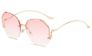 Okulary Damskie Przeciwsłoneczne Gradient Pink