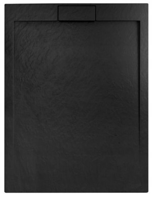 Brodzik GRAND 80x100 czarny prysznicowy kamień 3,5