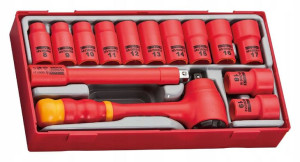 Zestaw nasadek izolowanych Teng Tools VDE 1000V