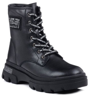 Botki workery damskie Sokolski Z22-83 skórzane