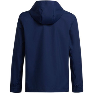 Kurtka dla dzieci adidas entrada 22 all weather granatowa h57511
