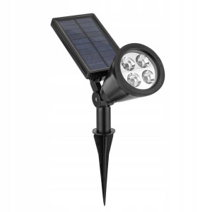Lampa solarna reflektor 180lm ogrodowa wbijana NEO TOOLS