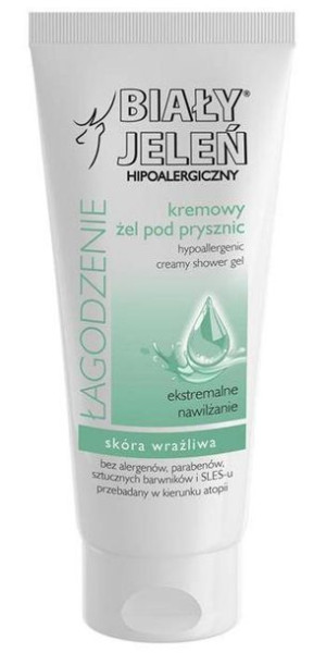 Łagodzenie hipoalergiczny kremowy żel pod prysznic Ekstremalne Nawilżanie 2