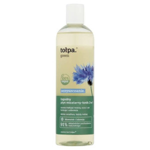 Tołpa Green oczyszczający łagodny płyn micelarny - tonik 2w1 400 ml