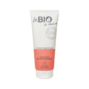 beBIO naturalny żel pod prysznic granat i jagody goi 200 ml
