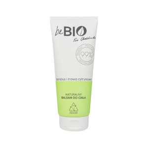 beBIO naturalny balsam do ciała trawa cytrynowa i bambus 200 ml