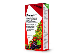 Żelazo i witaminy w płynnej formule 500ml Floradix