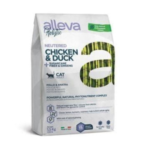Alleva Holistic (Sterilized) Chicken & Duck + Aloe vera & Ginseng 9,7kg/Opa