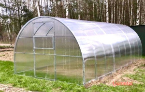 Mocna szklarnia USMET 4x3m poliw. 6mm profil 20x20