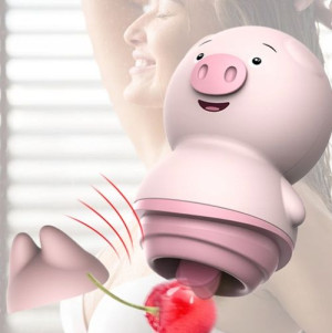 Masażer Cipki Łechtaczki Masturbator Mineta Świnka