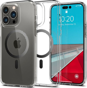 Etui Spigen Ultra Hybrid Mag MagSafe Apple iPhone 14 Pro Carbon Fiber