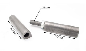 Zawias toczony do profila 100x14mm