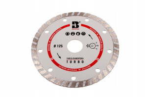 Tarcza Diamentowa Bauster 125mm Turbo Beton Cegła