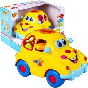 Smily Play Zabawne Auto z Muzyką i Światłem Sorter Interaktywny SP83668