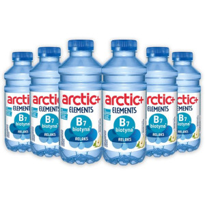 Arctic+ Elements Relaks o smaku gruszki z melisą 600 ml x 6 sztuk