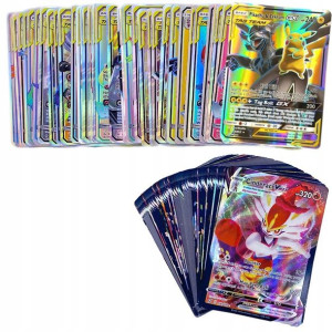 Mega Zestaw Kart Do Gry Pokemon 300szt Gx Tag Hit