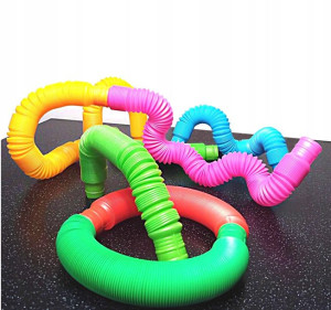 Tuby Dla Dzieci Pop Tube Poptubes Fitget Toys 2021