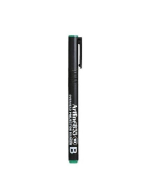 Zakreślacz Marker Artline Ścięty Zielony 1 Szt.