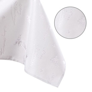 Ameliahome Obrus Christmaseve Hmd Silver 140x180