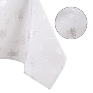 Ameliahome Obrus Christmasstory Hmd Silver 140x400