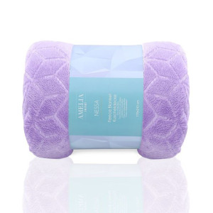 Amelia Home Koc Z Mikrofibry Nessa Lilac 170x210