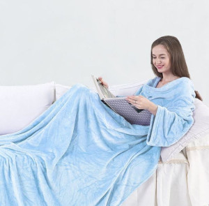 Decoking Koc Z Mikrofibry Lazy Babyblue 170x200