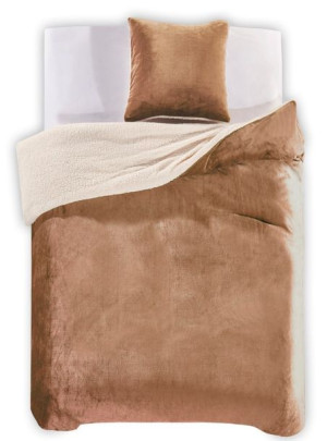 Pościel Teddy Beige 200x200+80x80*2